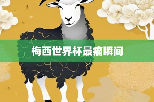 梅西世界杯最痛瞬间