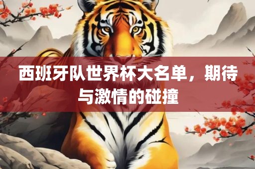 西班牙队世界杯大名单，期待与激情的碰撞眉山市正发家政服务有限公司