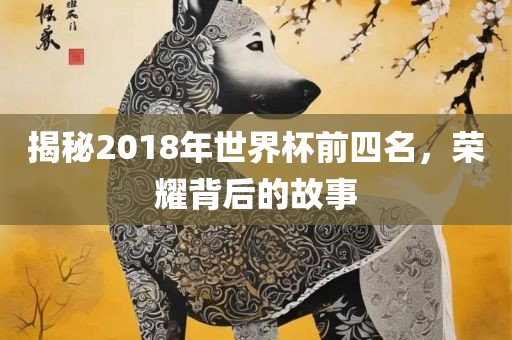 揭秘2018年世界杯前四名，荣耀背后的故事