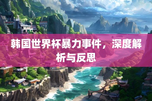 韩国世界杯暴力事件，深度解析与反眉山市正发家政服务有限公司思