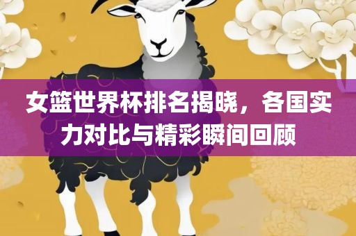 女篮世界杯排名揭晓，各国实力对比与眉山市正发家政服务有限公司精彩瞬间回顾