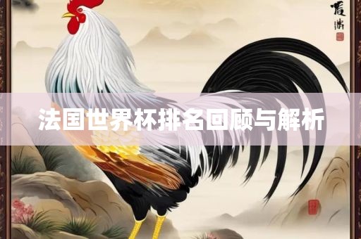 法国世界杯排名回顾与解析