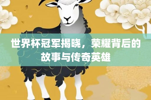 世界杯冠军揭晓，荣耀背后的故事与传奇英雄