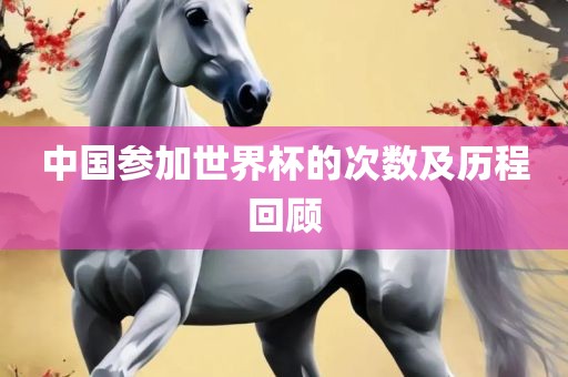中国参加世界杯的次数及历程回顾