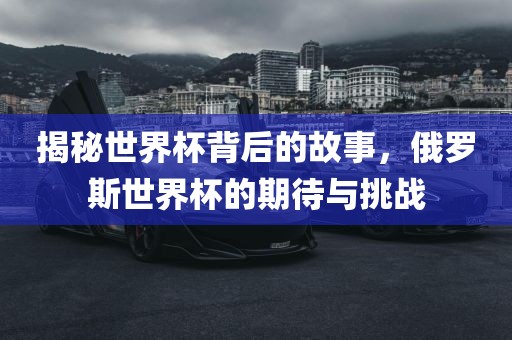 揭秘世界杯背后的故事，俄罗斯世界杯的期待与挑战