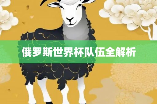 俄罗斯世界杯队伍全解析