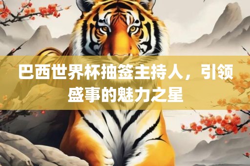 巴西世界杯抽签主持人，引领盛事的魅力之星眉山市正发家政服务有限公司