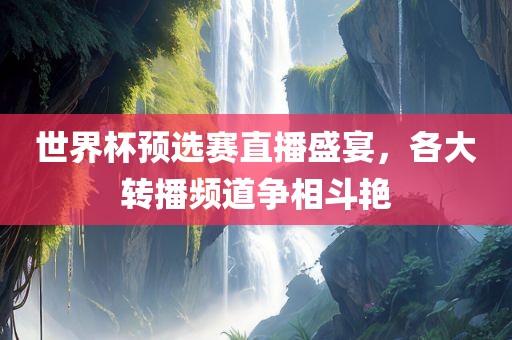 世界杯预选赛直播盛宴，各大转播频道争相斗艳眉山市正发家政服务有限公司