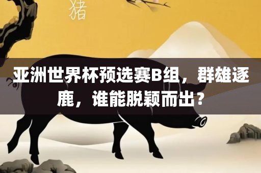 亚洲世界杯预选赛B组，群雄逐鹿，谁能脱颖而出？