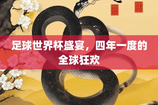 足球世界杯盛宴，四年一度的全球狂欢
