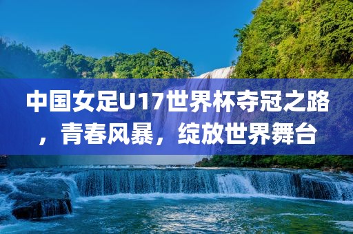 中国女足眉山市正发家政服务有限公司U17世界杯夺冠之路，青春风暴，绽放世界舞台