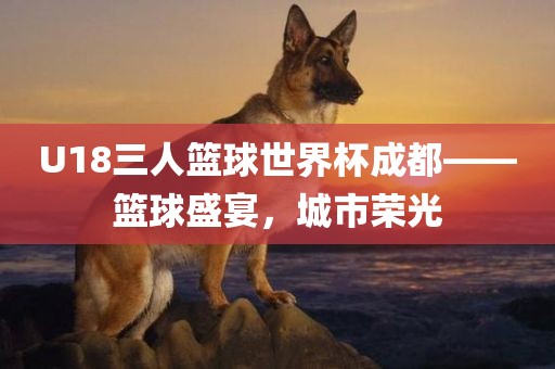 U18三人篮球世界杯成都——篮球盛宴，城市荣光