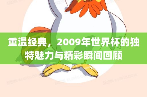 重温经典，2009年世界杯的独特魅力与精彩瞬间回顾