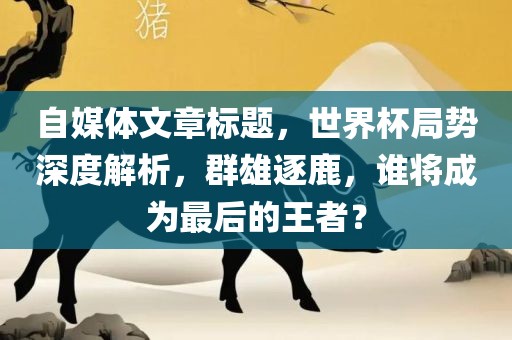 自媒体文章标题，世界杯局势深度解析，群雄逐鹿，谁将成为最后的王者？