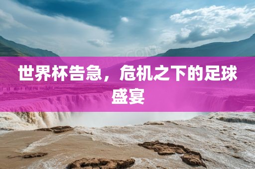 世界杯告急，危机之下的足球盛宴