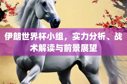 伊朗世界杯小组，实力分析、战术解读与前景展望