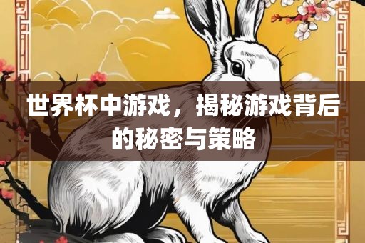 世界杯中游戏，揭秘游戏背后的秘密与策略