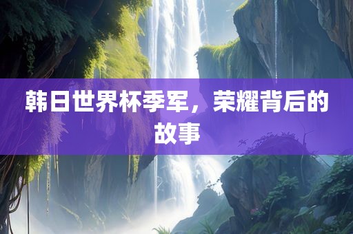 韩日世界杯季军，荣耀背后的故事