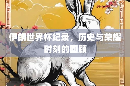 伊朗世界杯纪录，历史与荣耀时刻的回顾