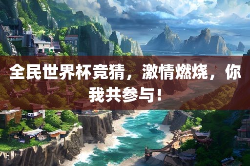 全民世界杯竞猜，激情燃烧，你我共参与！