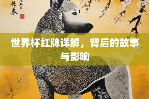 世界杯红牌详解，背后的故事与影响