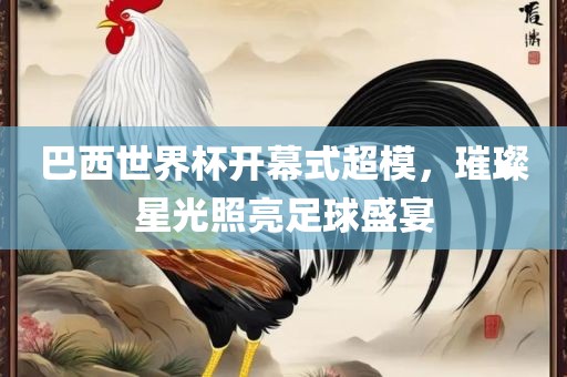 巴西世界杯开幕式超模，璀璨星光照亮足球盛宴