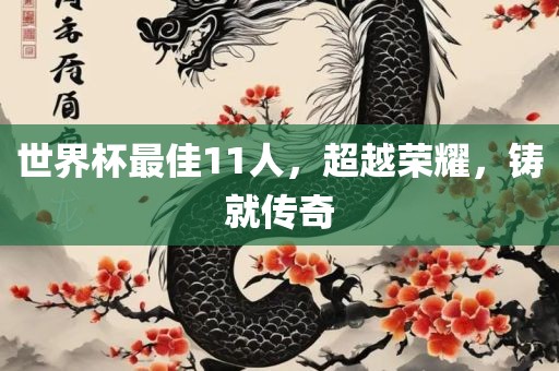 世界杯最佳11人，超越荣耀，铸就传奇
