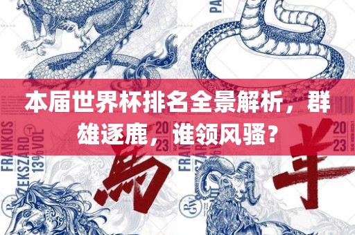 本届世界杯排名全景解析，群雄逐鹿，谁领风骚？