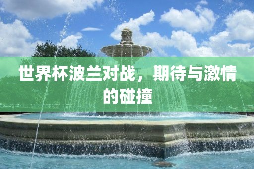 世界杯波兰对战，期待与激情的碰撞