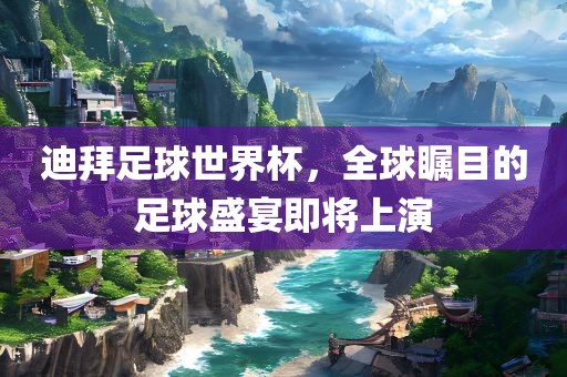 迪拜足球世界杯，全球瞩目的足球盛宴即将上演