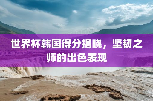 世界杯韩国得分揭晓，坚韧之师的出色表现