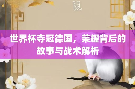 世界杯夺冠德国，荣耀背后的故事与战术解析