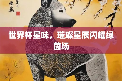 世界杯星味，璀璨星辰闪耀绿茵场