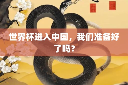 世界杯进入中国，我们准备好了吗？