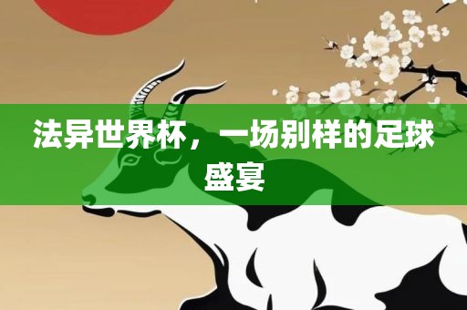 法异世界杯，一场别样的足球盛宴